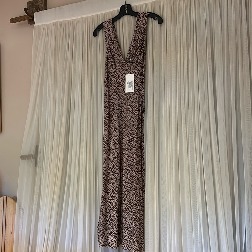 Cisco Isadora MIDI Dress leopard size M